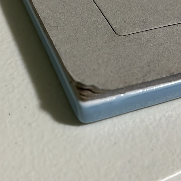 Nat & Jules Baptismal Picture Frame Blue White 4x6 photo - Picture 8 of 8